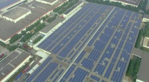 “Çift Karbon” girişimi ile sosyal sorumluluk ödülü yine Chery’nin 1 - Chery fabrikasının çatısındaki güneş paneller